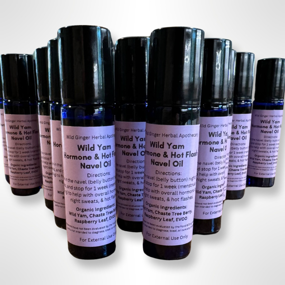 Wild Yam Hormone & Hot Flash Navel Oil